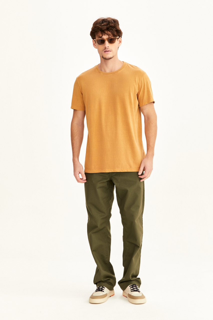 Camiseta Estonada Marrom Pardo - Unissex