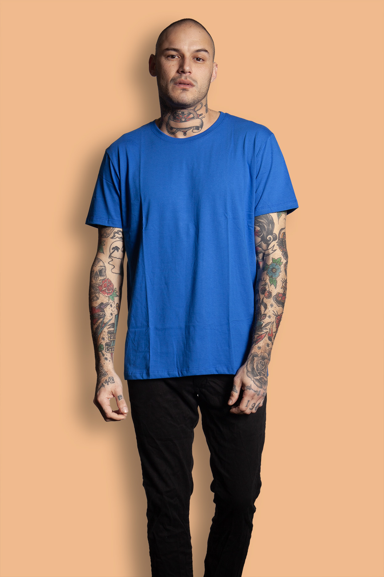 Camiseta Azul Royal - Unissex