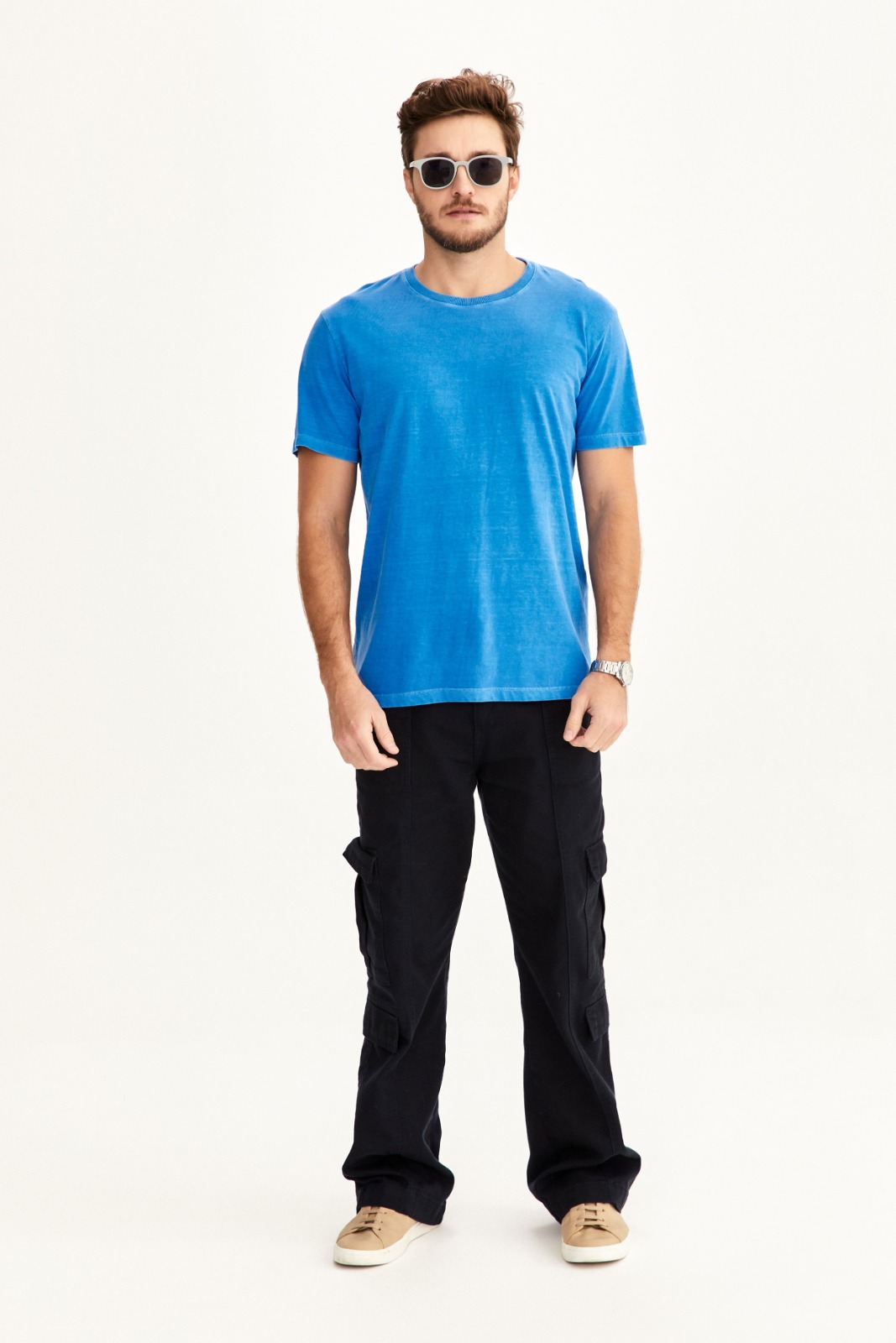 Camiseta Estonada Azul - Unissex