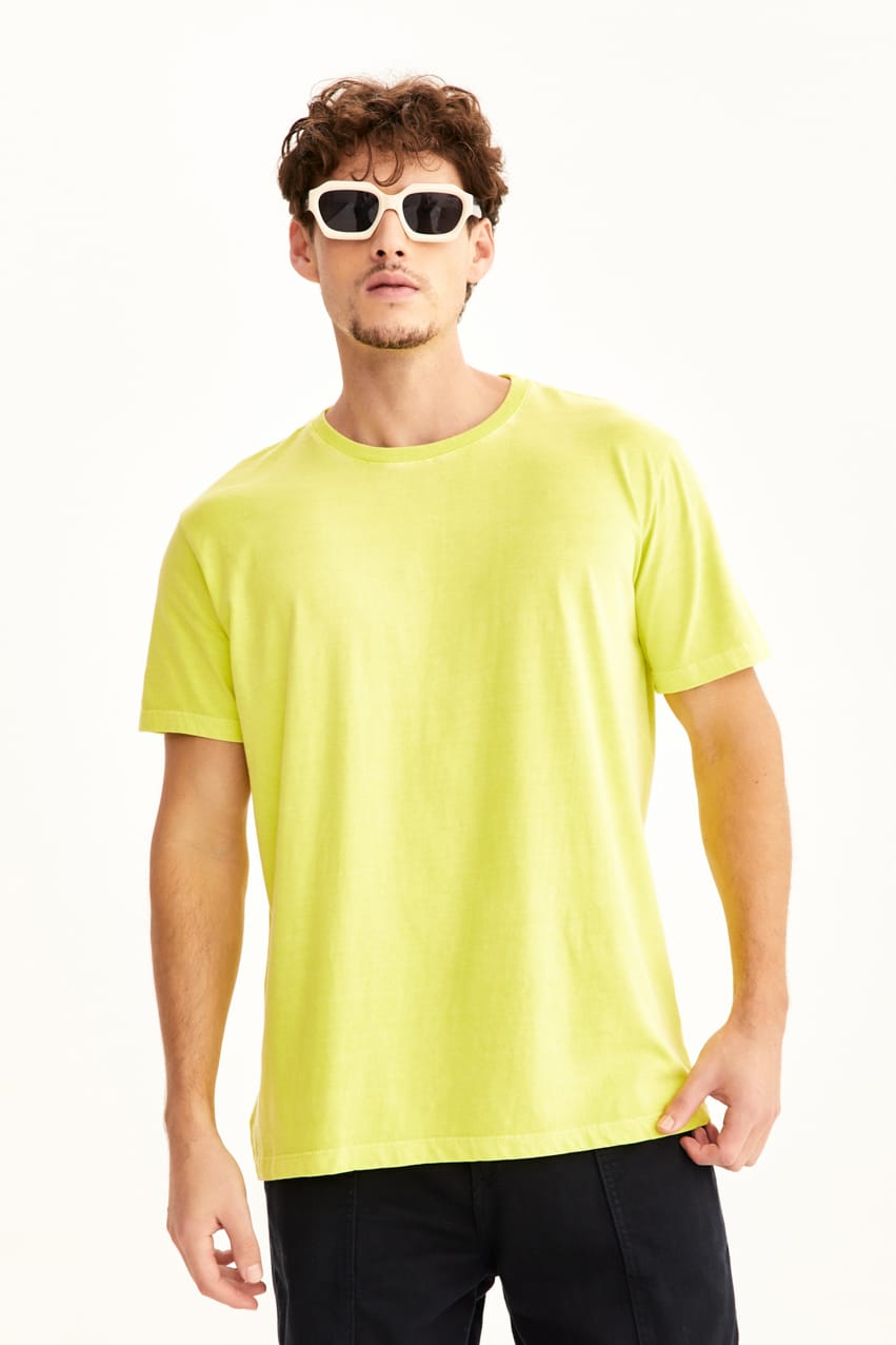Camiseta Neon Amarela - Unissex