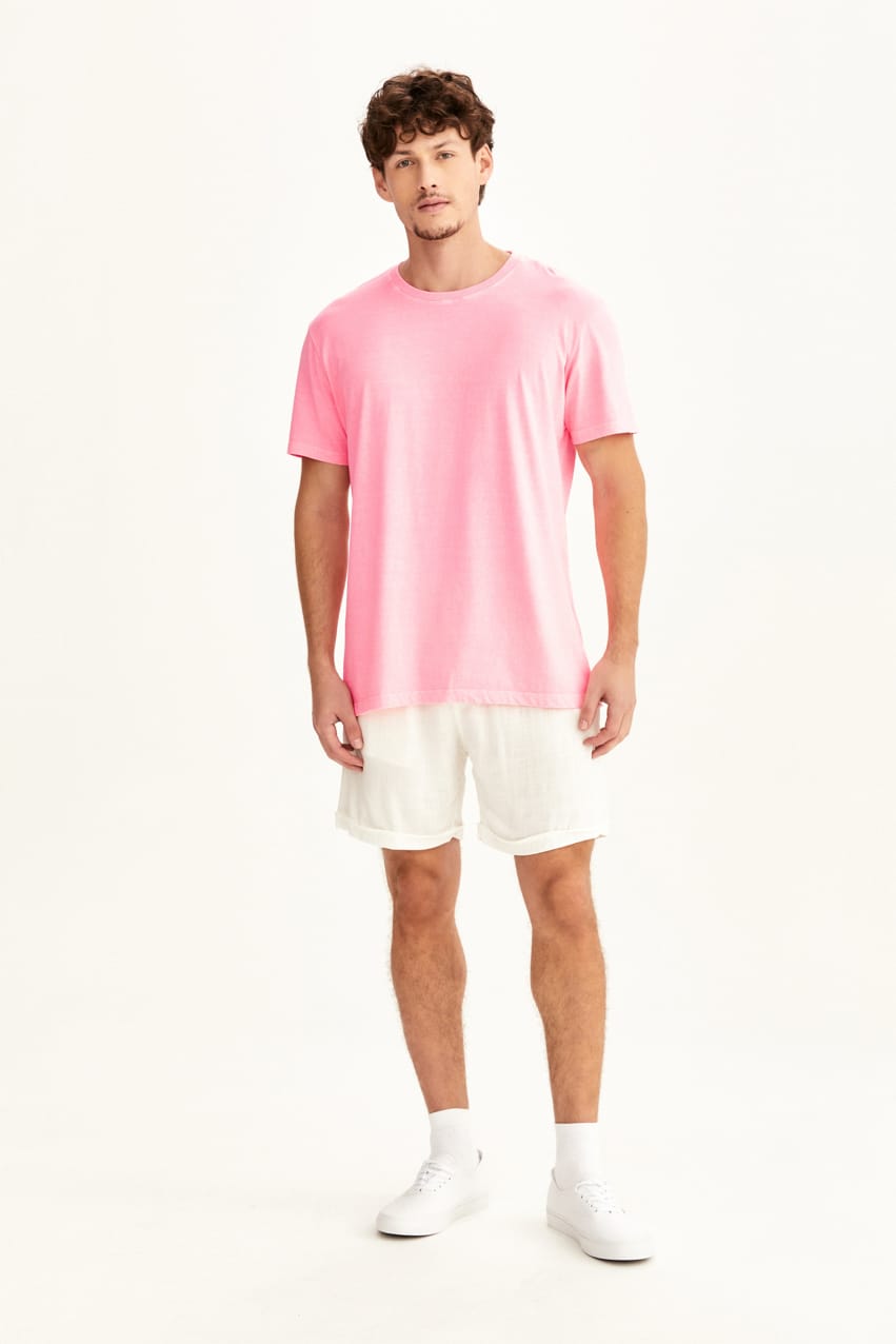 Camiseta Neon Rosa - Unissex